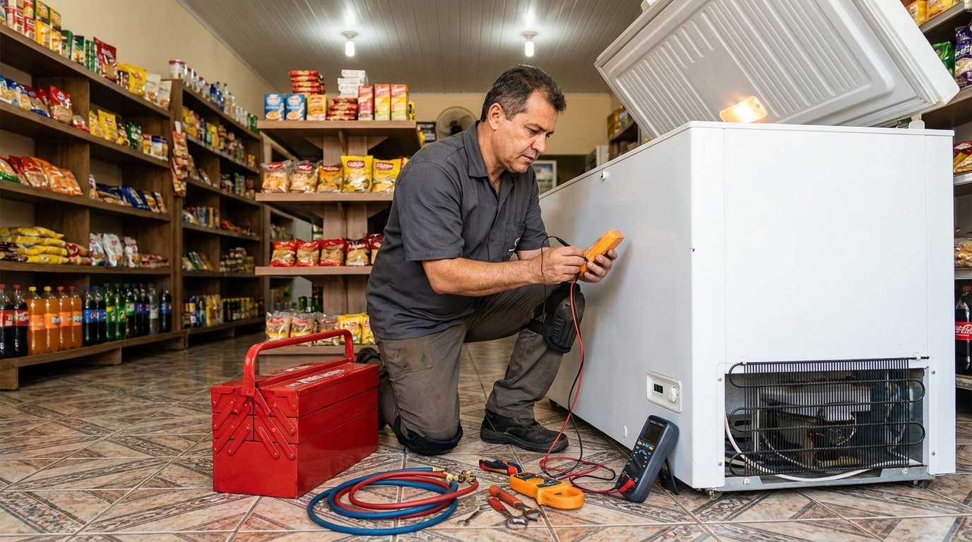 Ajuste de Temperatura do Freezer em Indaiatuba‑SP