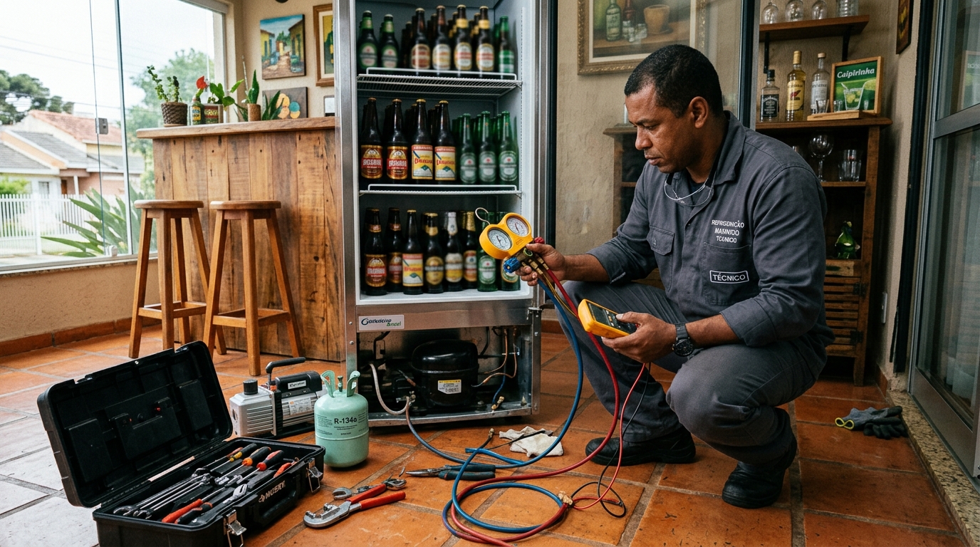 Conserto de Cervejeira em Indaiatuba‑SP